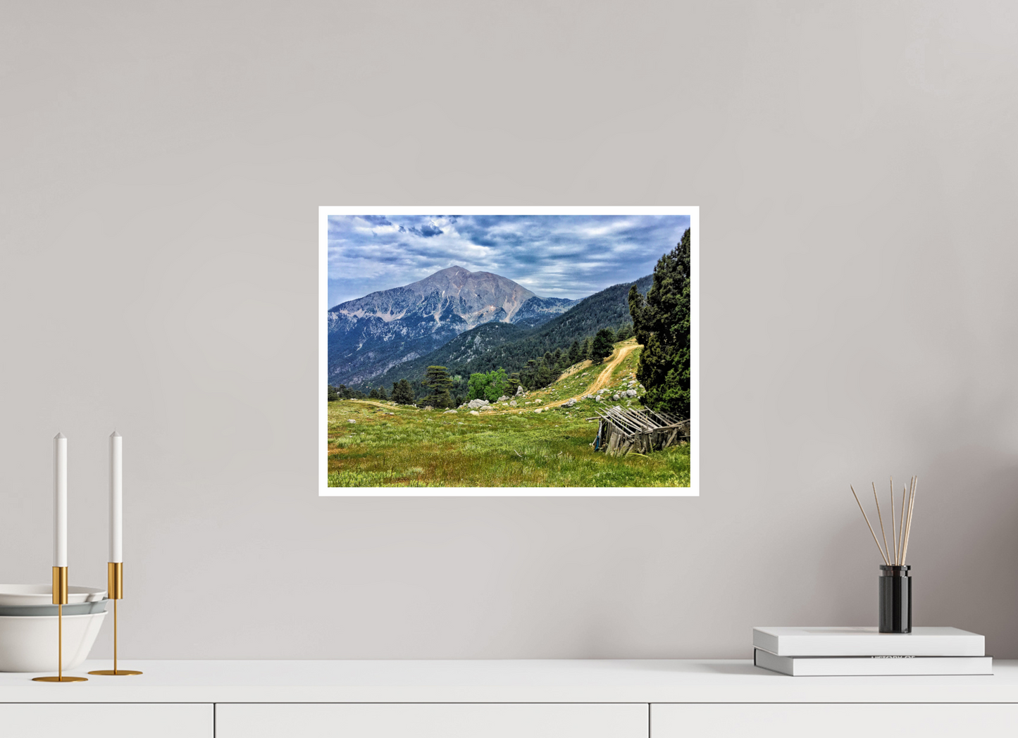 Follow the Path to Adventure: "The Mountain Trail" - photo print