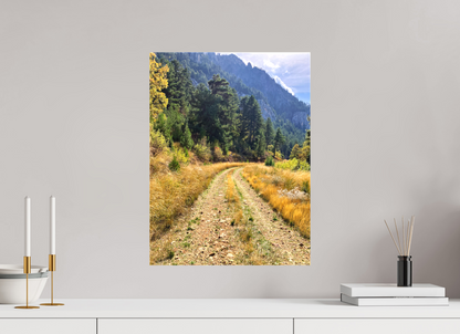 Embrace the Journey: "Down the Trail" - photo print