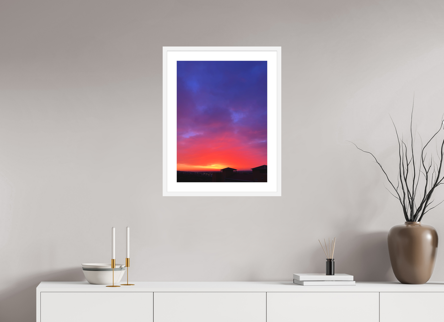 Sunset - photo print