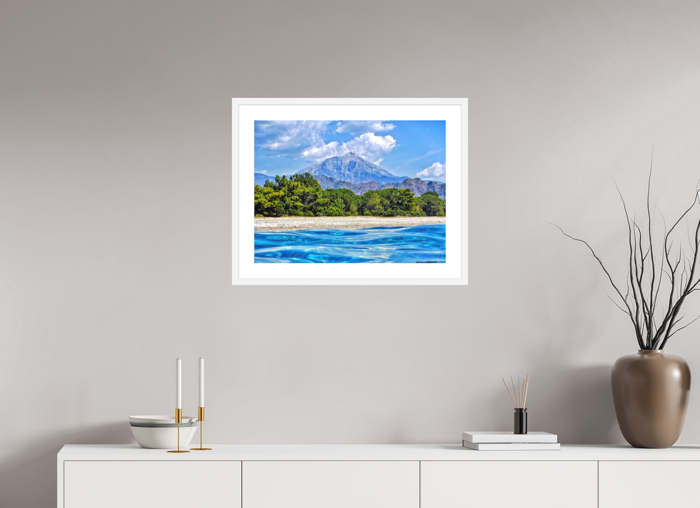 Mount Olympos - photo print