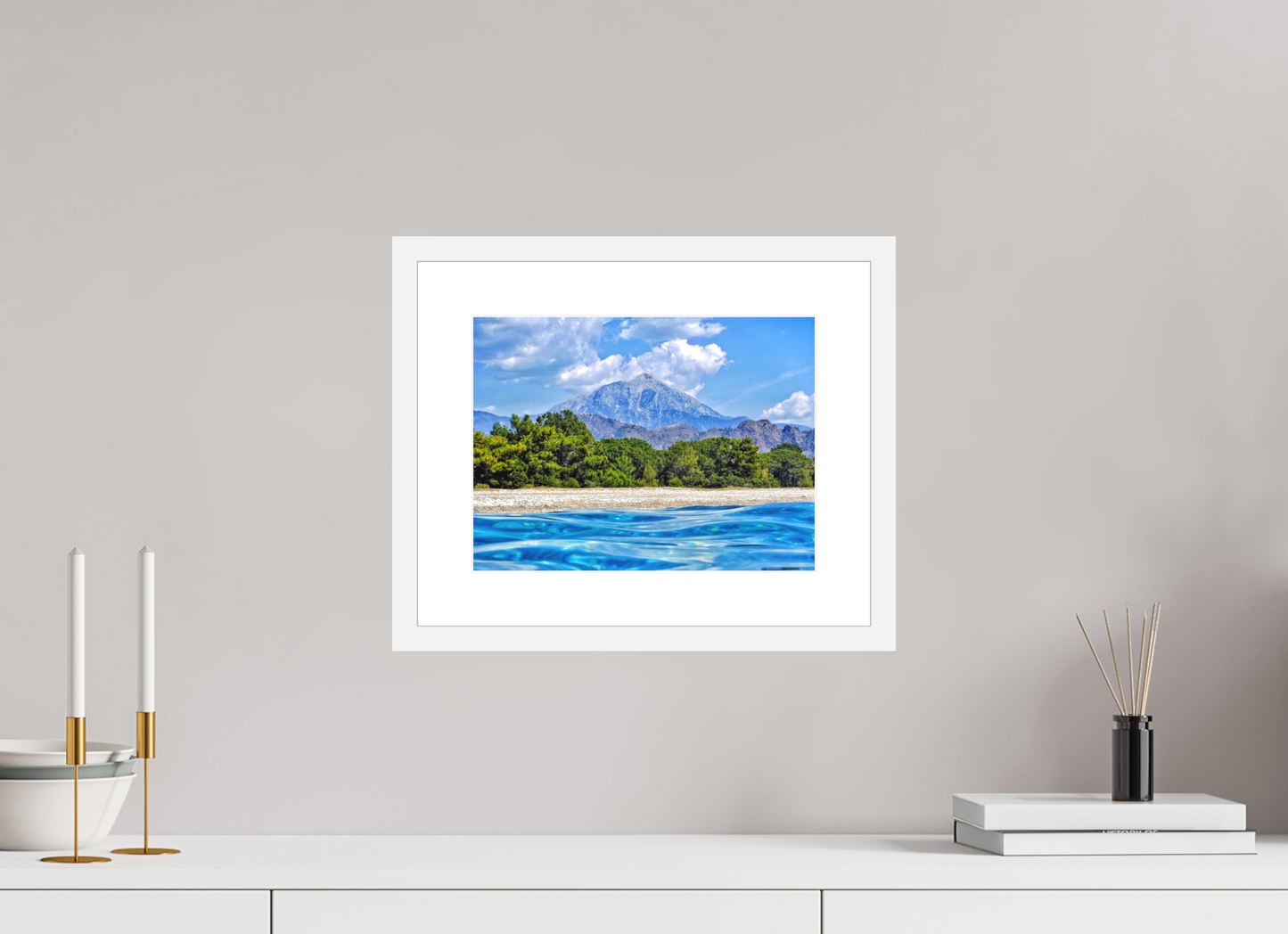 Mount Olympos - photo print