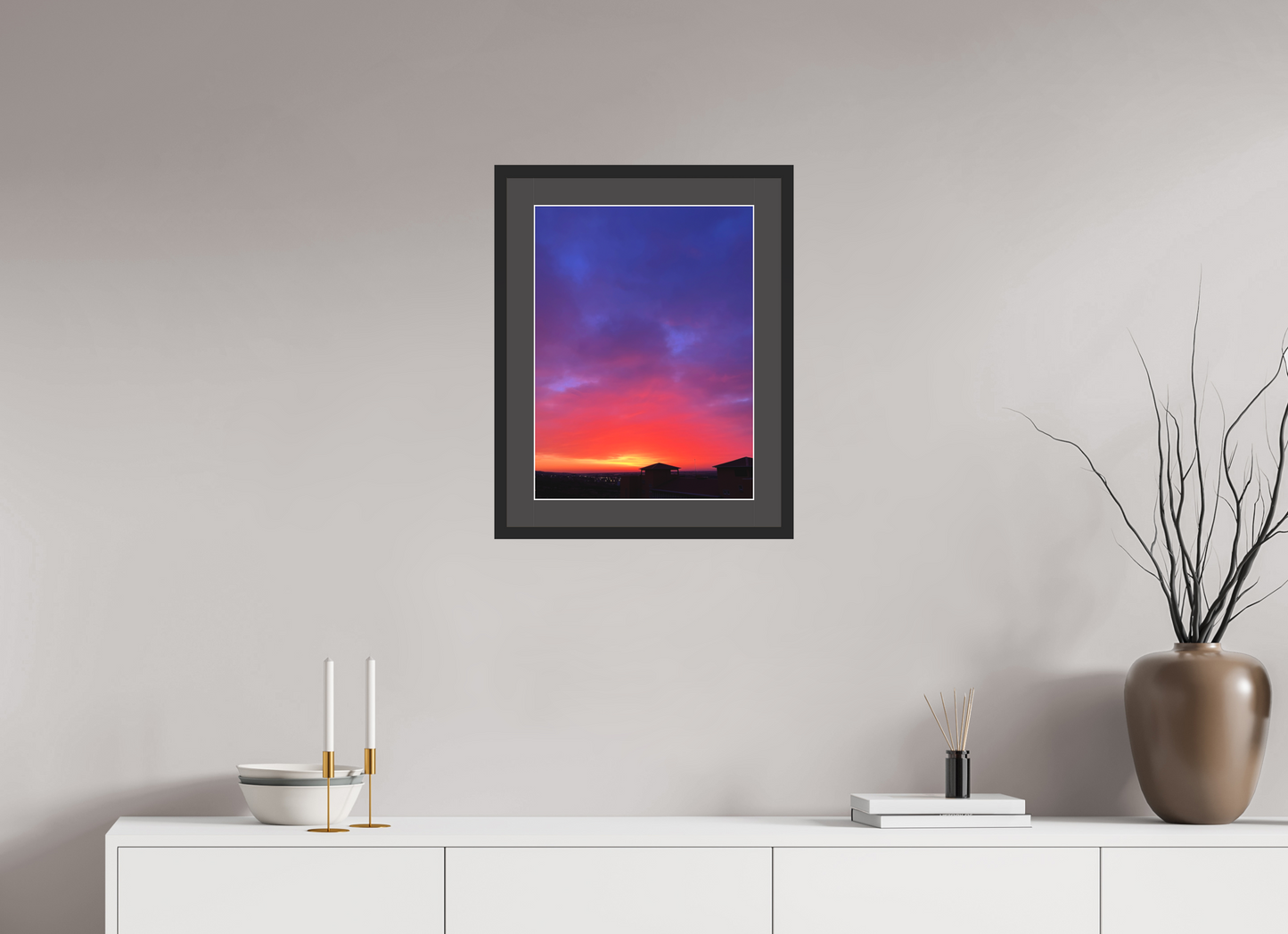 Sunset - photo print