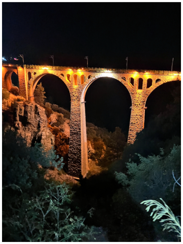 Main image Cross into History: The Legendary "Varda Bridge" - photo print