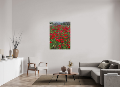 36 x 48″, Print for Outdoors Photo print of "Poppies" by Luvinans.