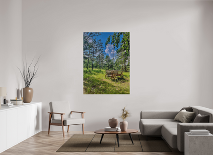 45 x 60″, Print for Outdoors Photo print of "Wheels on Green" by Luvinans