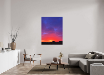 42 x 56″, Print for Indoors Photo print of "Sunset" by Luvinans.
