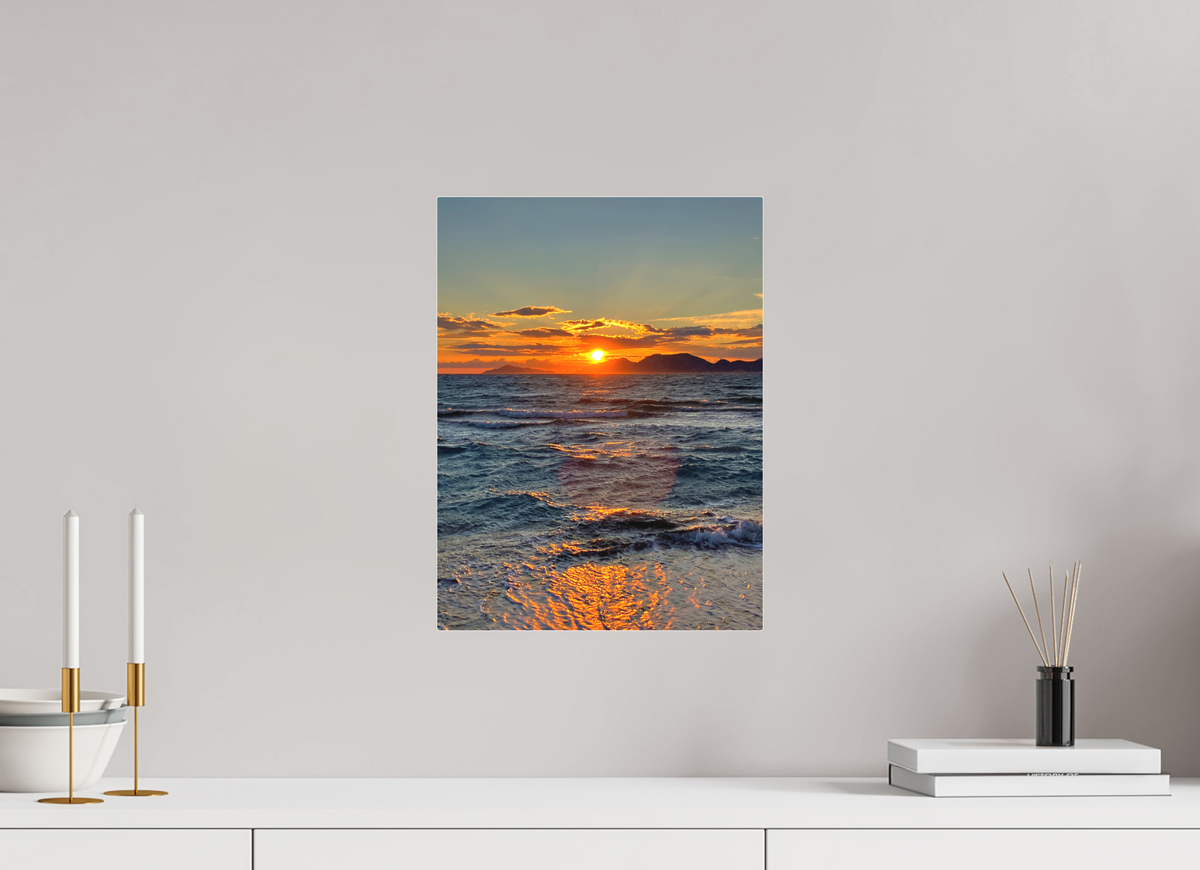 12 x 16″, Print for Indoors Photo print of "Sun Waves" by Luvinans.