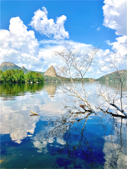 Mirror Lake photo by artist Burak Yilmaz