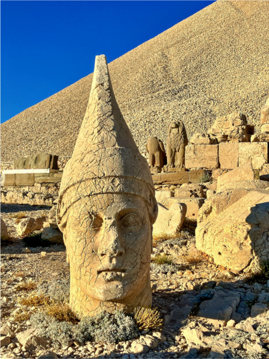 Main image Gaze Upon the Throne of Gods: "Nemrut" - photo print
