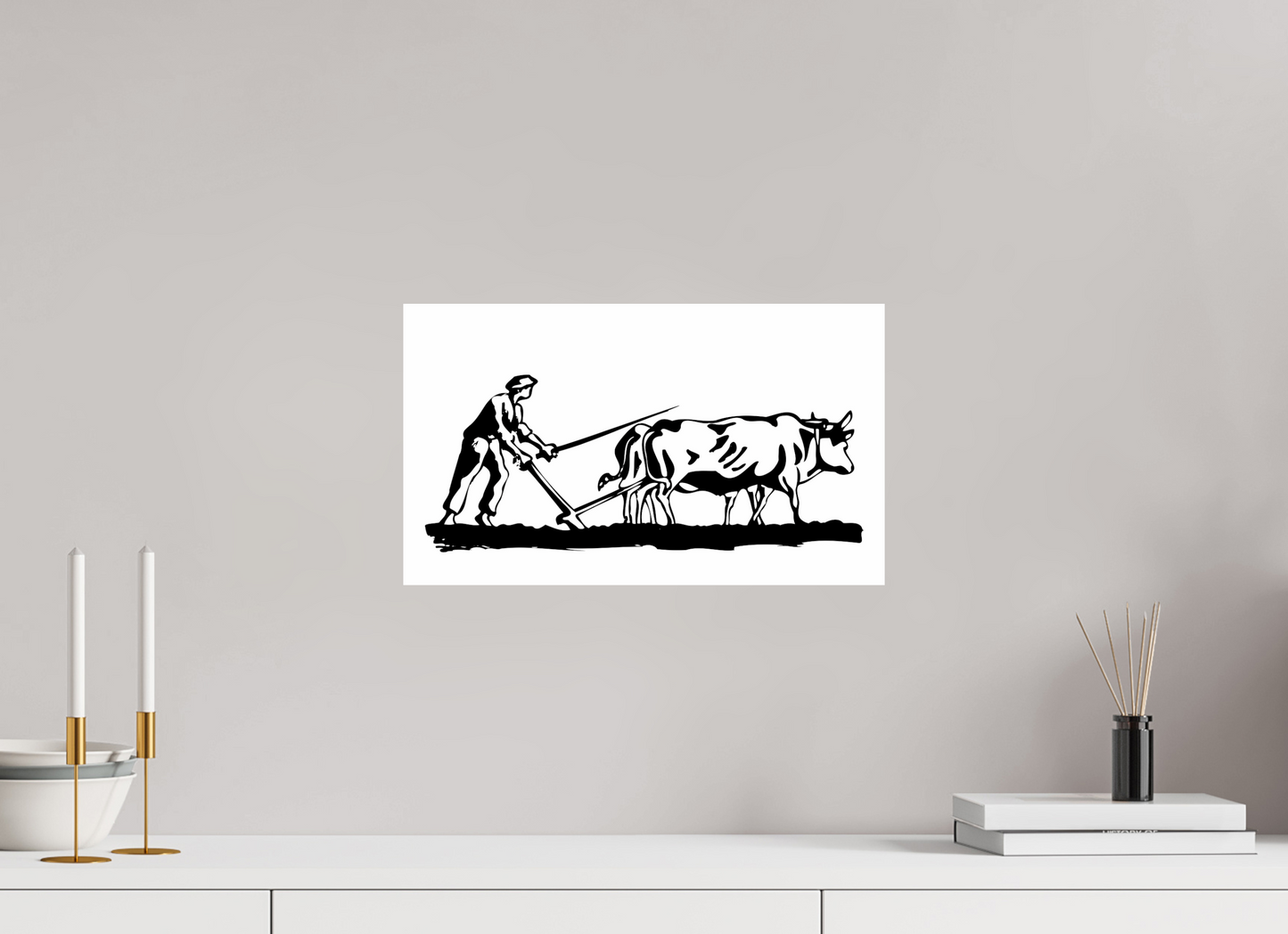 A Homage to Diligence: "The Raw Effort" - illustration print