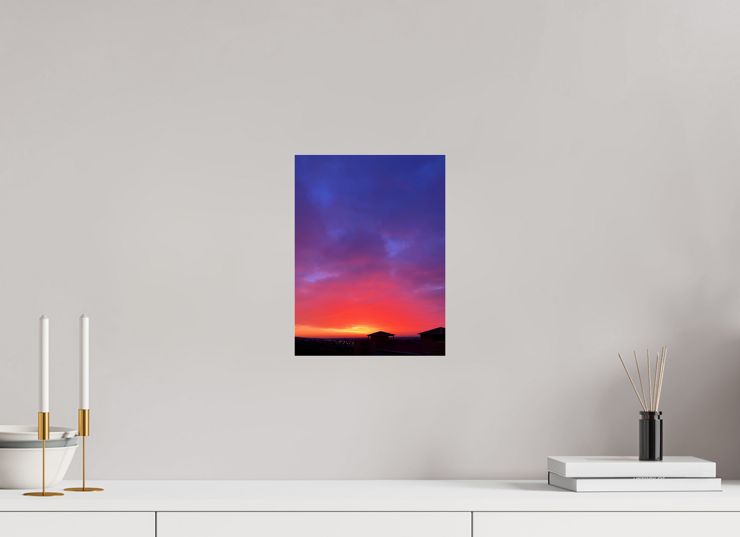 Sunset - photo print