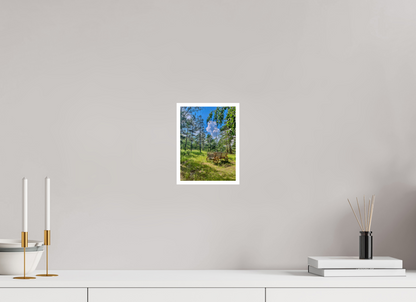A Pop of Vintage Charm: "Wheels on Green" - photo print