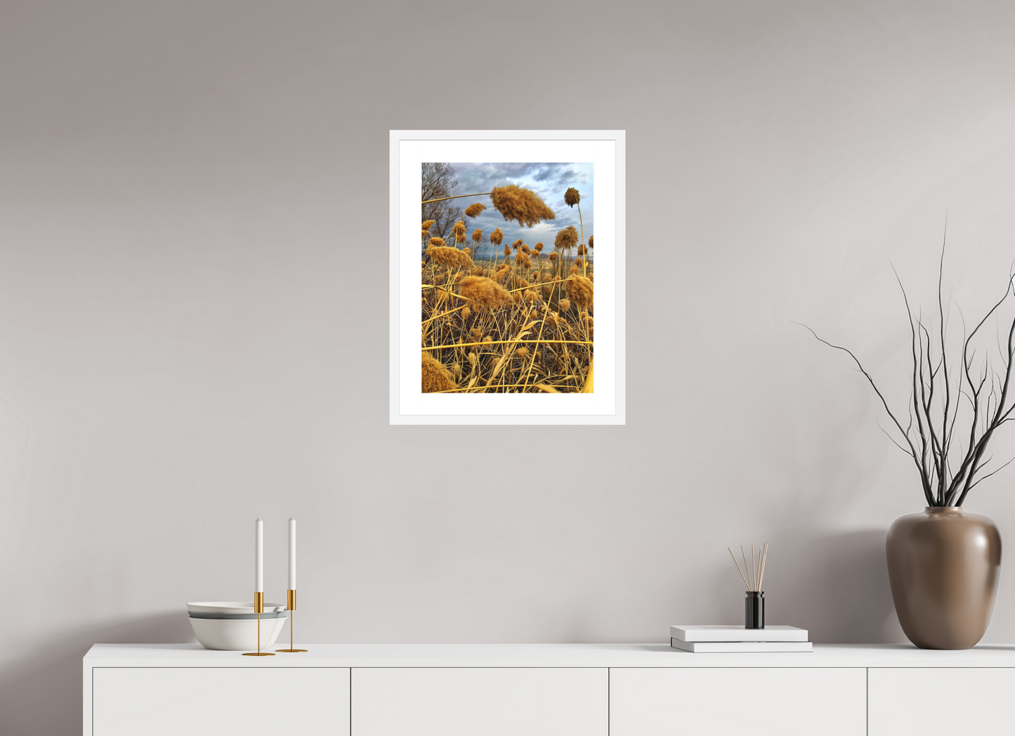 Golden Grass - photo print