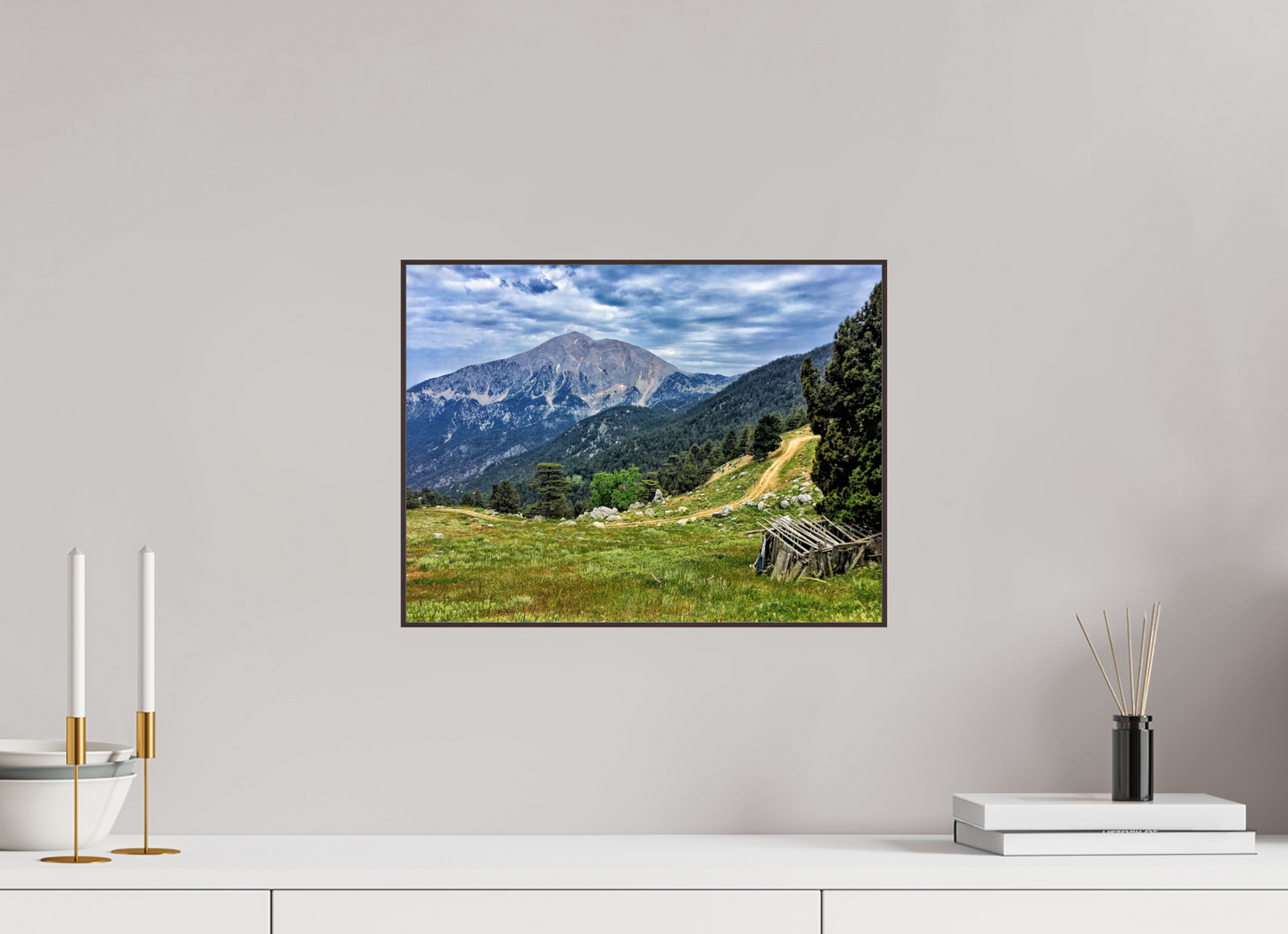 Follow the Path to Adventure: "The Mountain Trail" - photo print