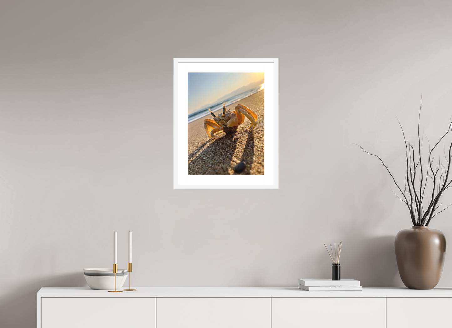 Crab - photo print