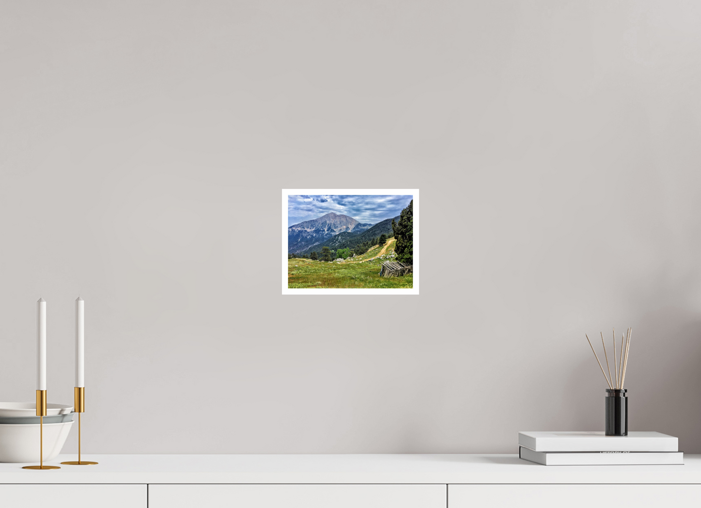 Follow the Path to Adventure: "The Mountain Trail" - photo print