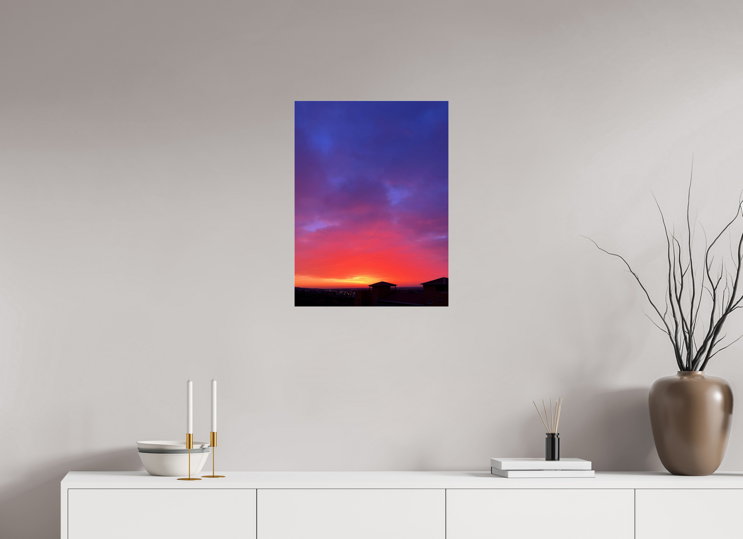 Sunset - photo print