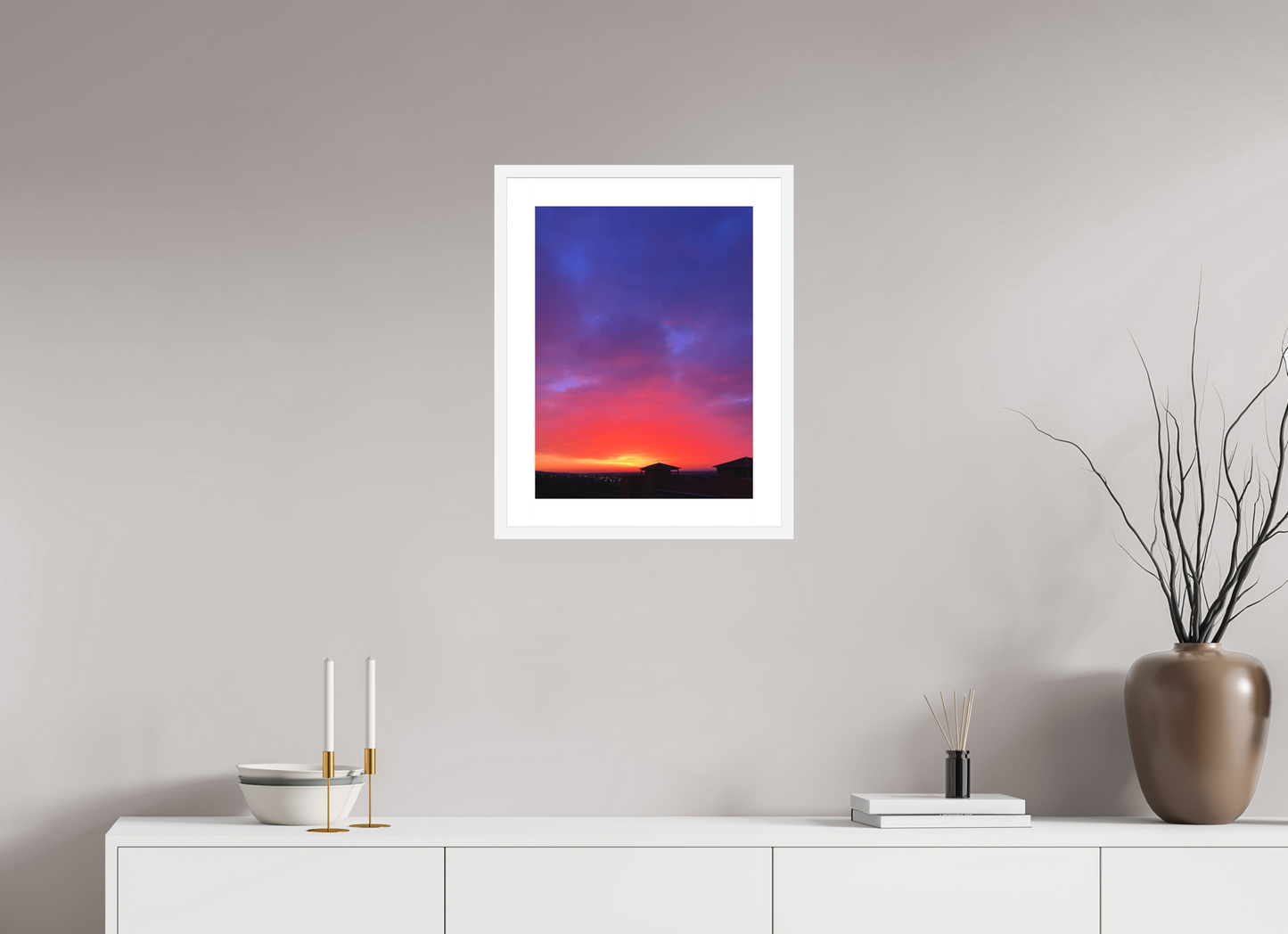 Sunset - photo print