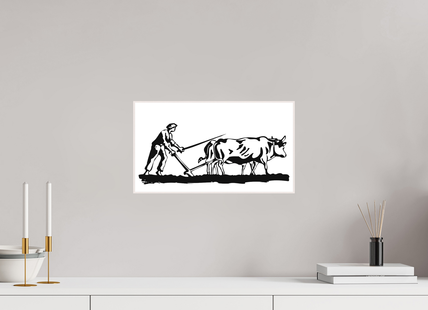A Homage to Diligence: "The Raw Effort" - illustration print
