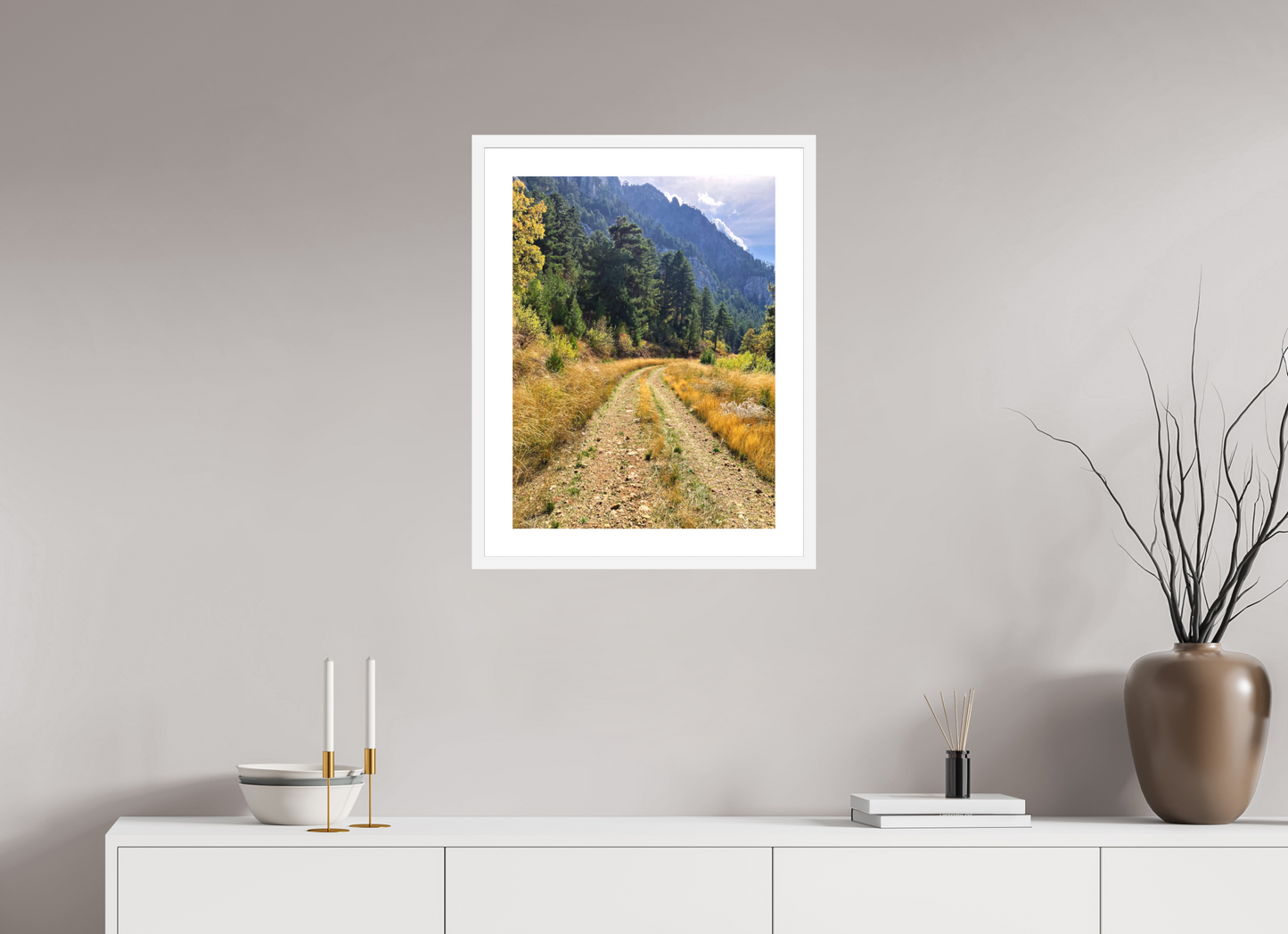 Down the Trail - photo print