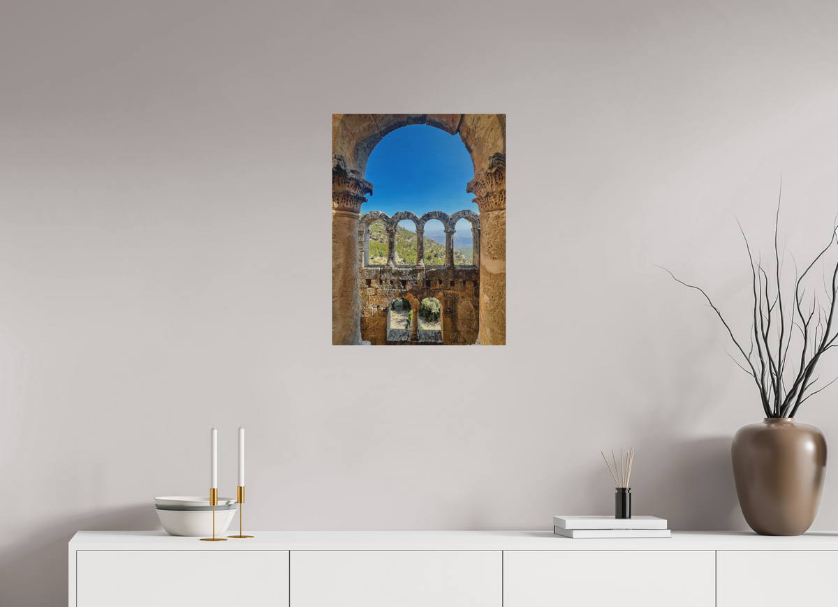 18 x 24″, Print for Outdoors Photo print of "Thae Arches of Alahan Monastery" by Luvinans