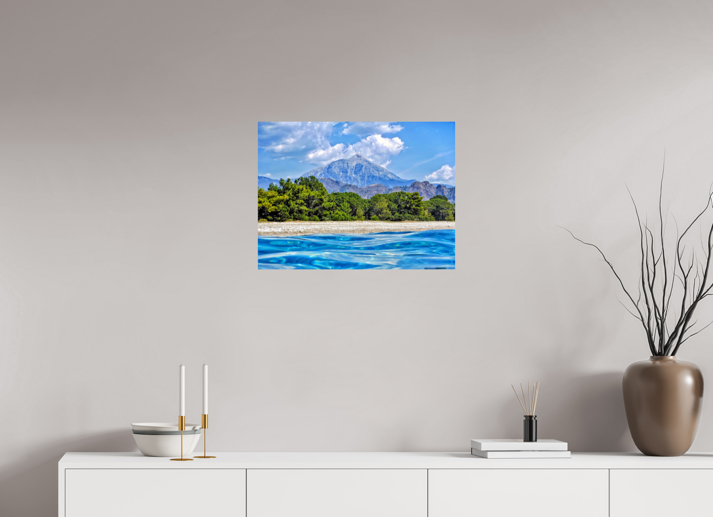 Mount Olympos - photo print