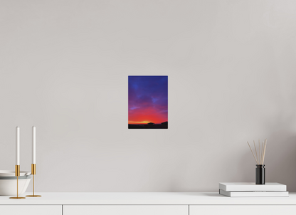 6 x 8″, Print for Outdoors Photo print of "Sunset" by Luvinans.