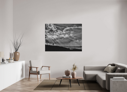 60 x 45″, Print for Outdoors Photo print of "Trail Run by Luvinans