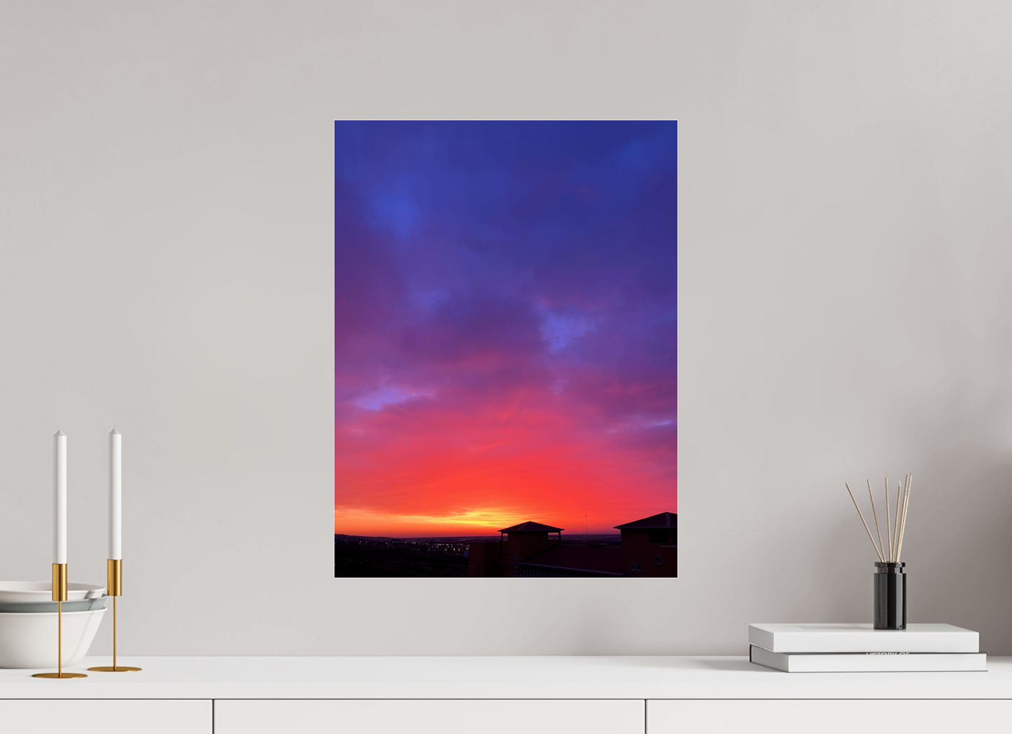 Sunset - photo print