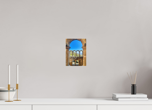 6 x 8″, Print for Indoors Photo print of "Thae Arches of Alahan Monastery" by Luvinans
