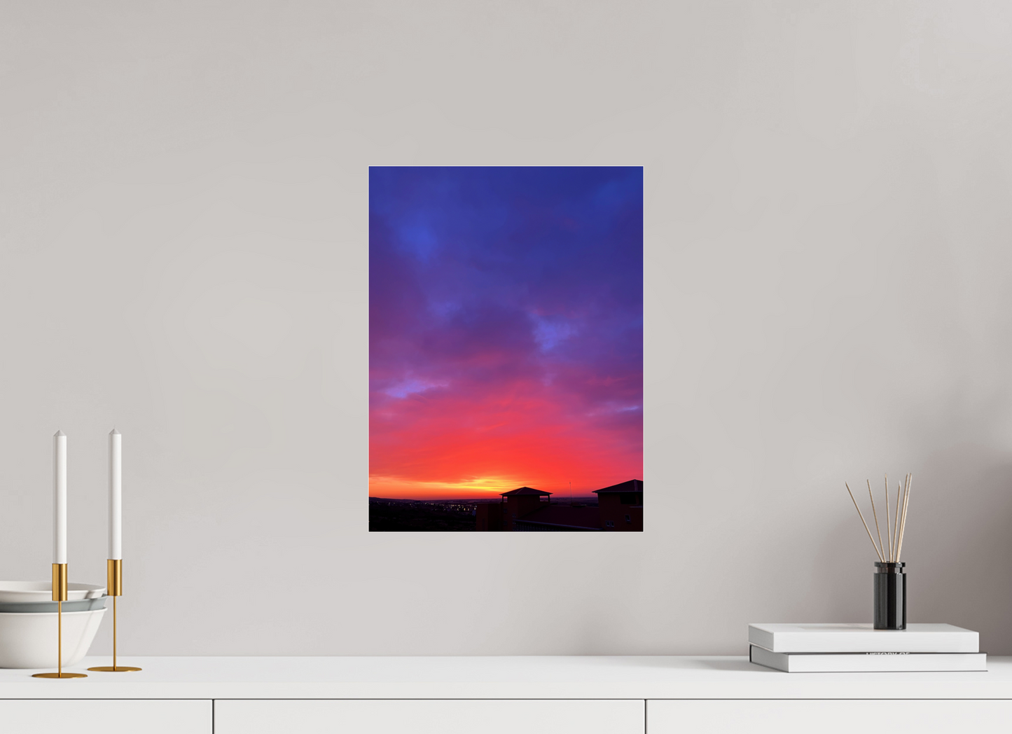 Sunset - photo print