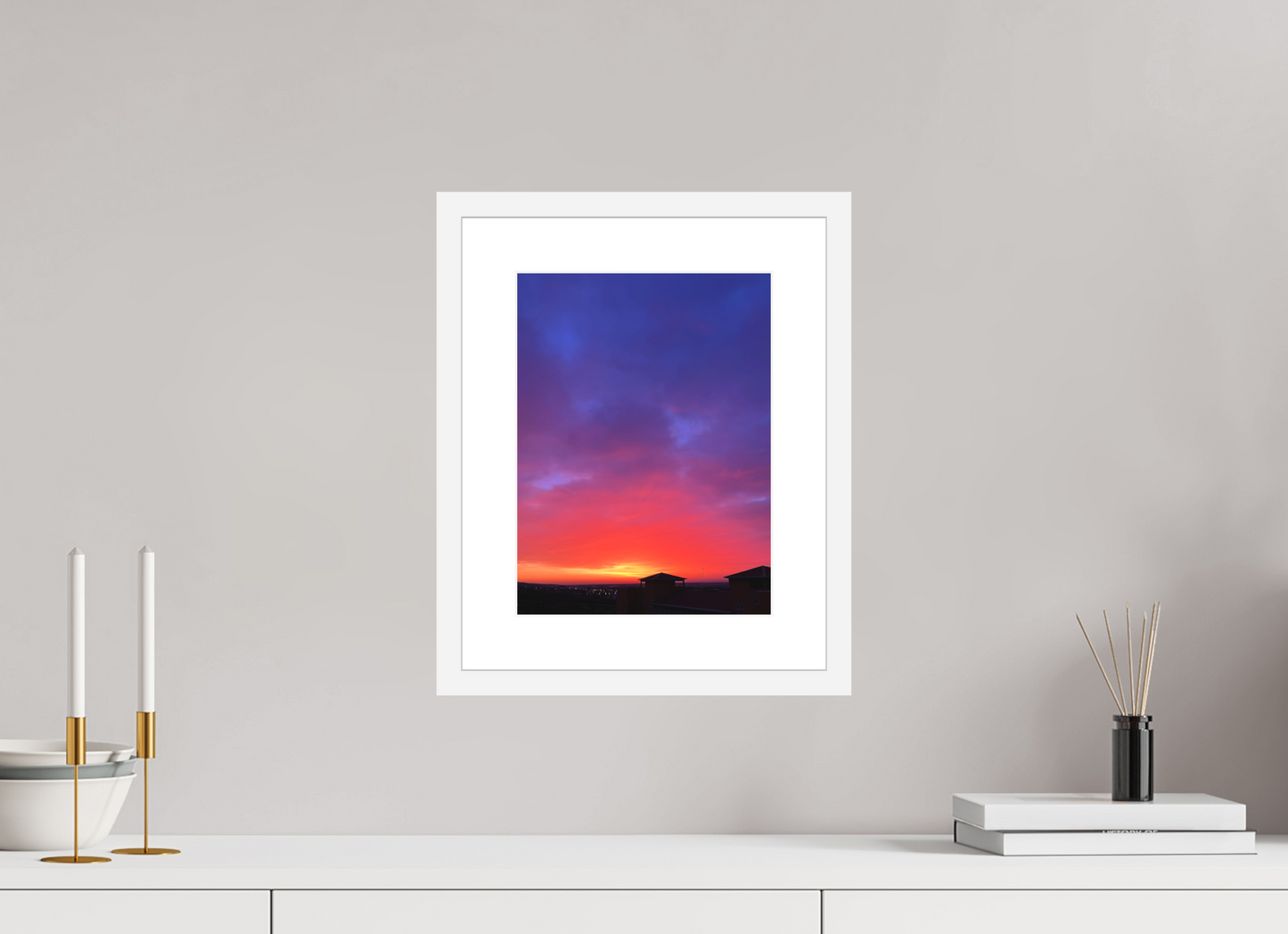 Sunset - photo print