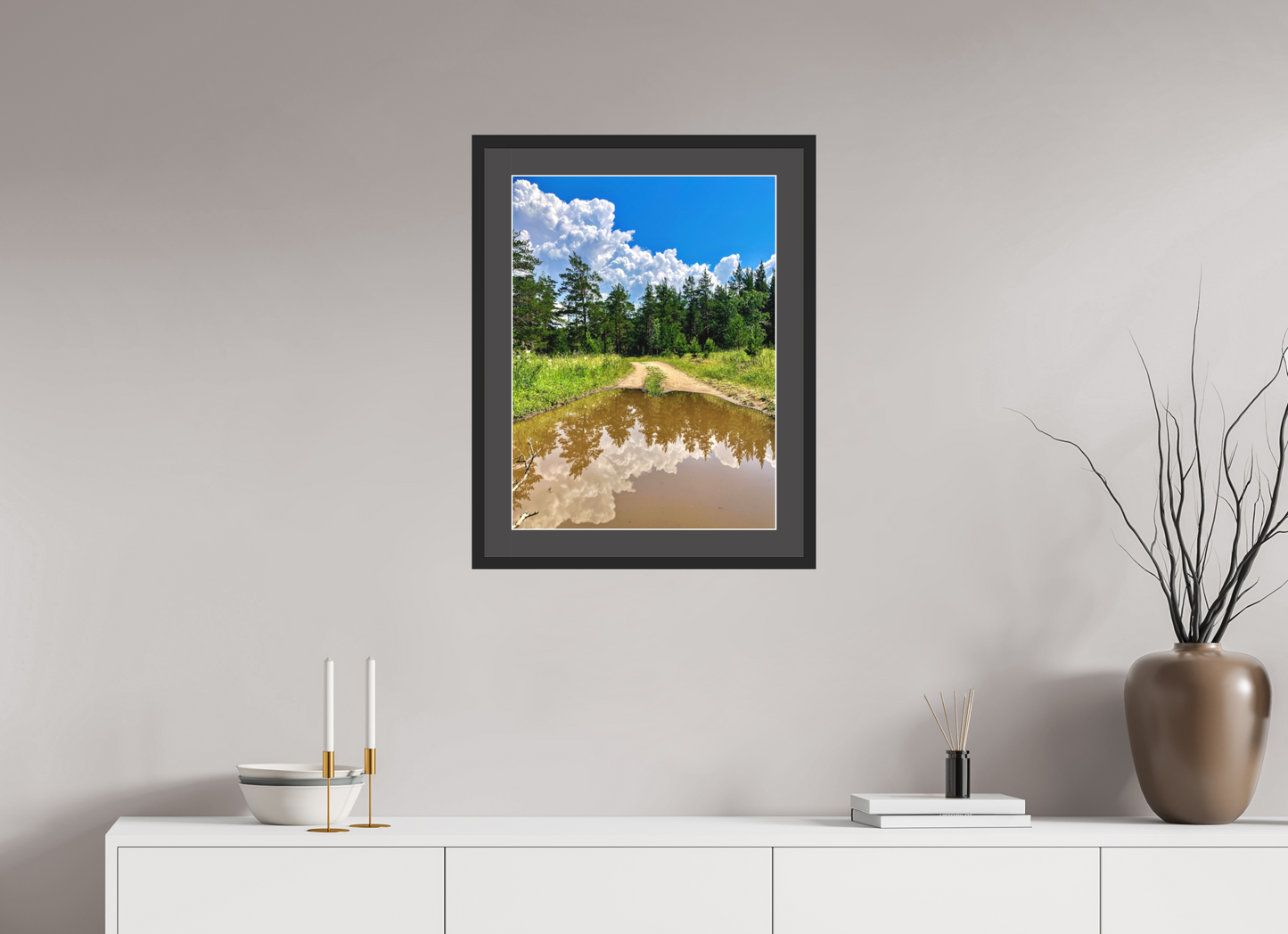 Mirror Path - photo print