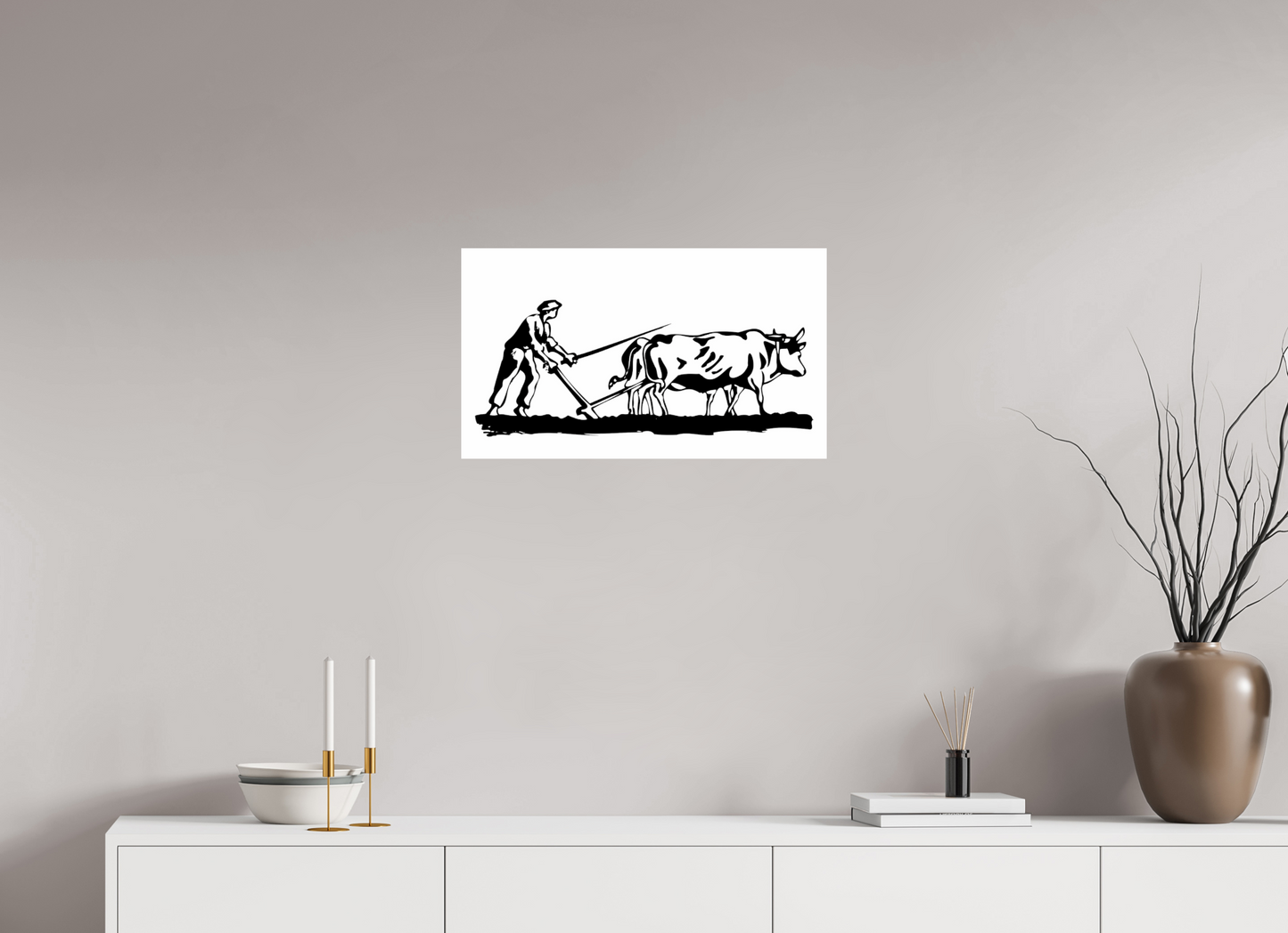 A Homage to Diligence: "The Raw Effort" - illustration print
