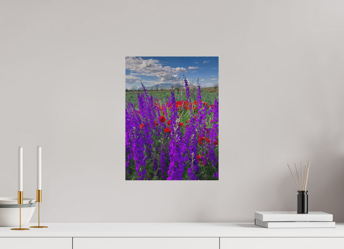 12 x 16″, Print for Outdoors Photo print of "Tall Purple Larkspul" by Luvinans