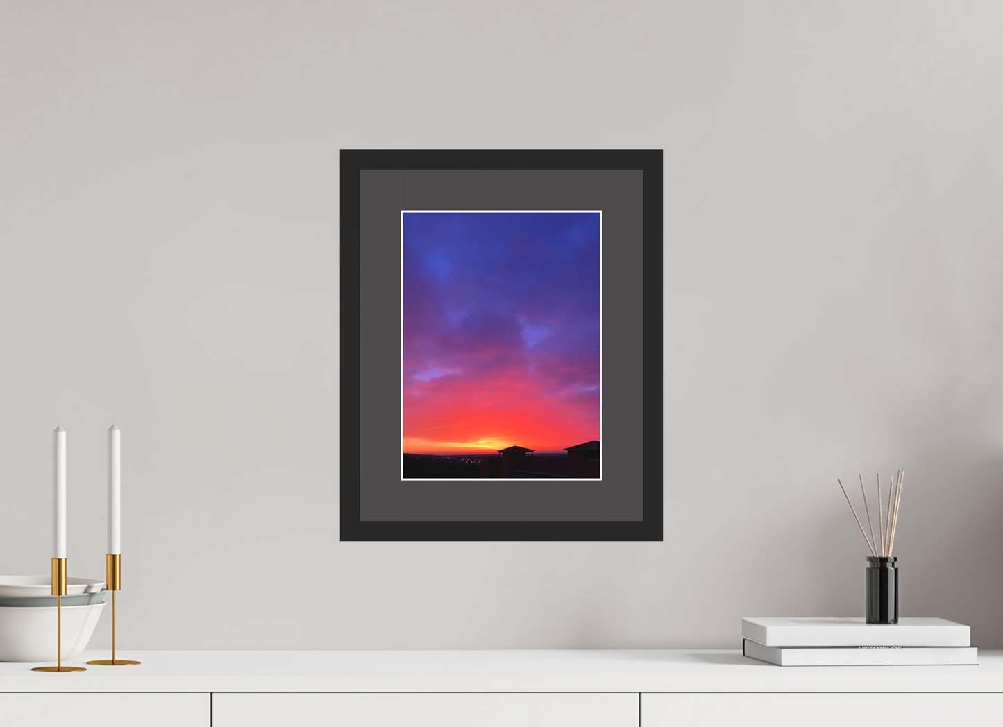 Sunset - photo print