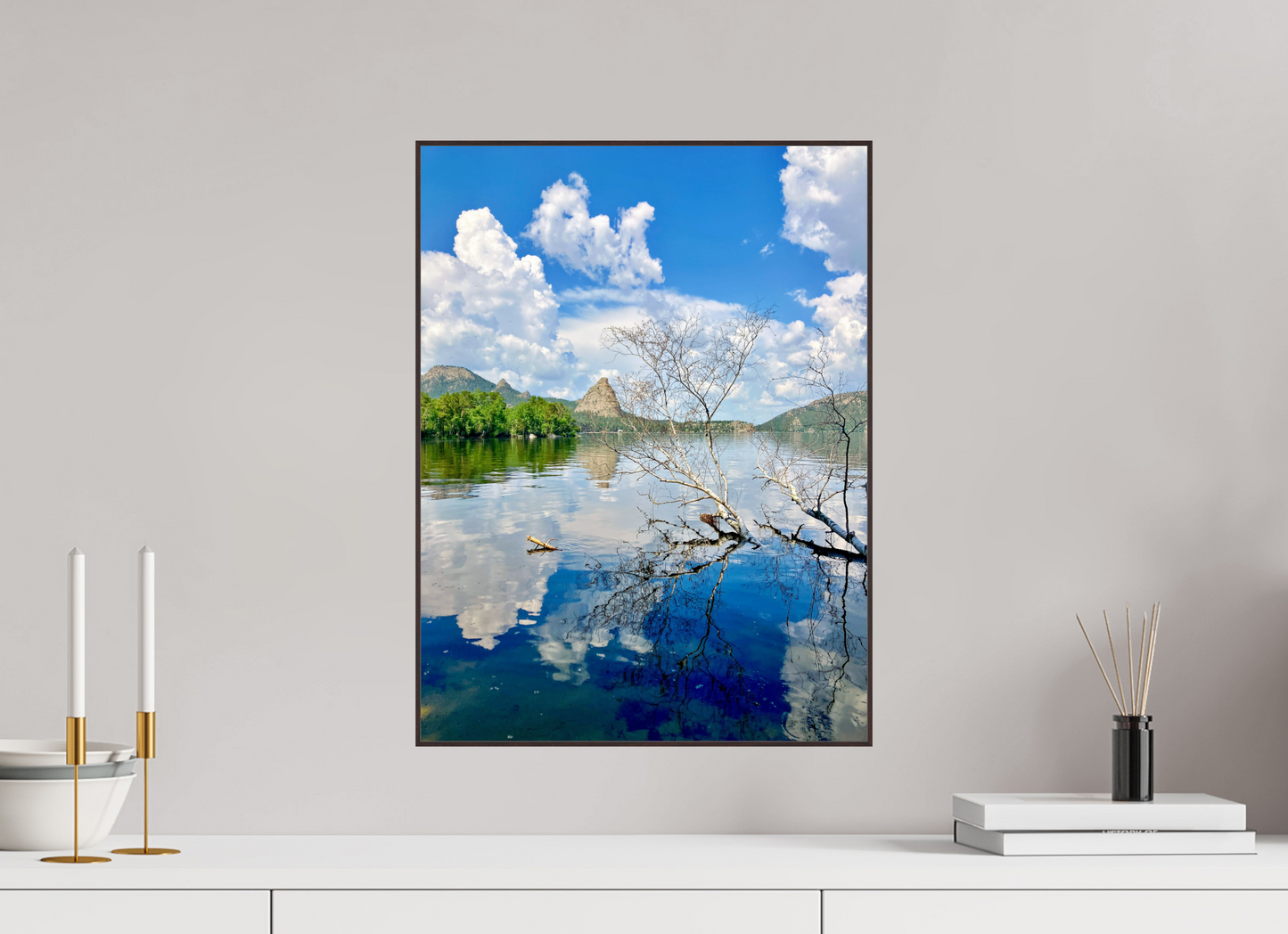 Find Perfect Stillness: "Mirror Lake" - photo print