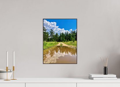 Walk the Line Between Earth and Sky: "Mirror Path" - photo print